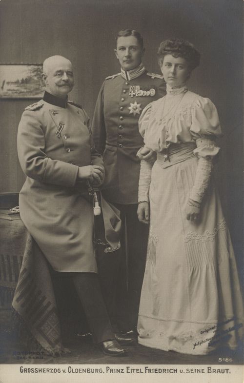 Grossherzog, Prinz Eitel Friedrich und seine Braut
