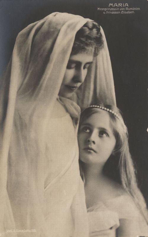 Kronprinzessin Maria und Prinzessin Elisabeth