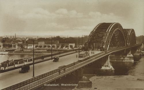 Düsseldorf, Rheinbrücke