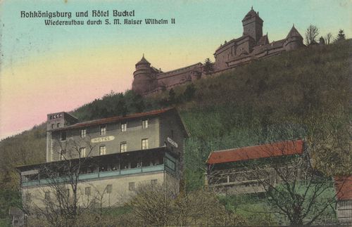 Hohkönigsburg und Hotel Buckel (Elsass)