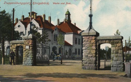 Königsbrück, Wache und Post