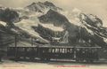 Eisenbahn/Berg- und Schmalspurbahn/Jungfraubahn und Jungfrau (4166 m)
