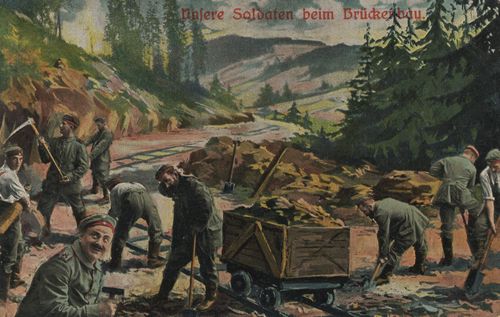 Soldaten beim Brückenbau [2]