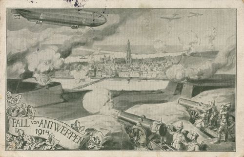 Fall von Antwerpen 1914