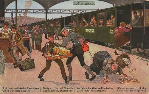 Auf der schwäbischen Eisenbahne II
