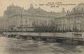 Paris, Seine-Hochwasser (Januar 1910): Palais d'Orsay