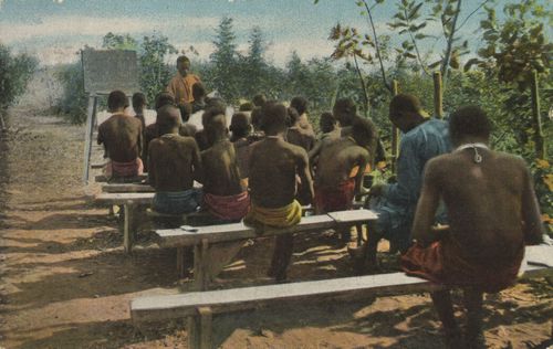 Ruanda, Missionsschule in Rubengera am Kiwusee