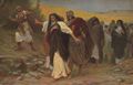 David auf der Flucht vor Absalom