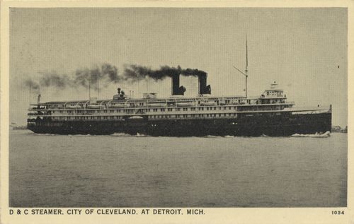 Cleveland, Michigan, D & C Steamer
