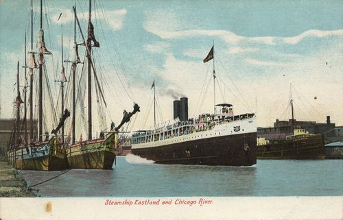 Chicago River, Dampfschiff Eastland