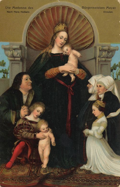 Holbein, Die Madonna des Bürgermeisters Meyer