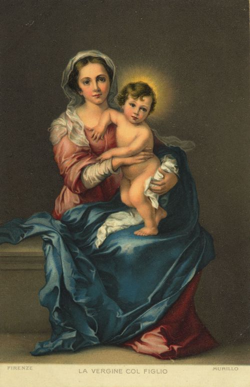 Murillo, Maria mit Kind
