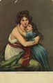 Vigee-Le Brun, Die Künstlerin mit ihrer Tochter