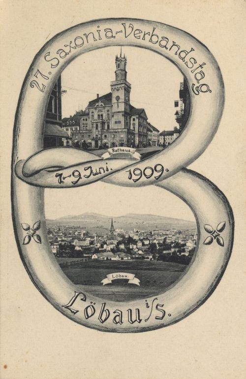 Lbau: 27. Saxonia-Verbandstag 1909