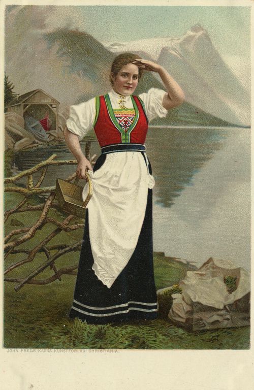 Frau am Bergsee [2]