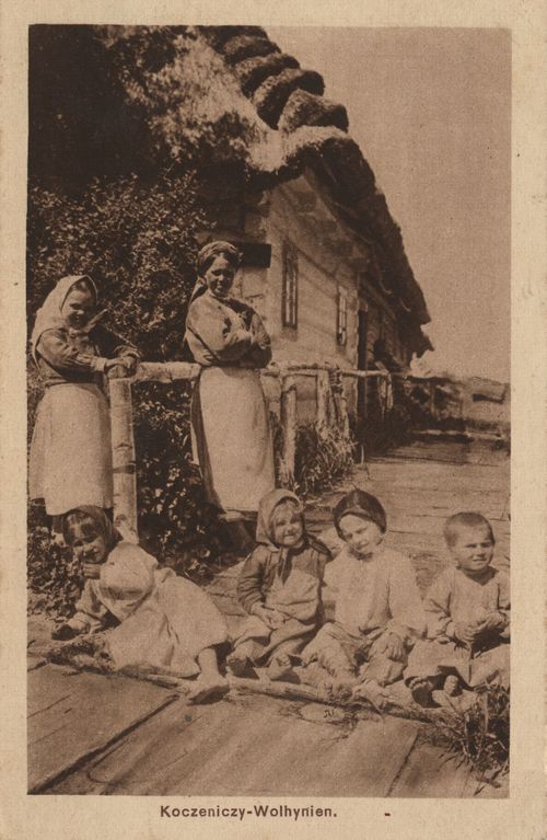 Familie in Koczeniczy-Wolhynien