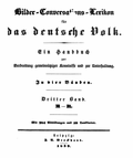 Brockhaus Bilder-Conversations-Lexikon, Band 3. Leipzig 1839.