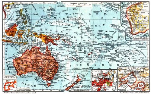 Australien und Ozeanien. I. (Karten)