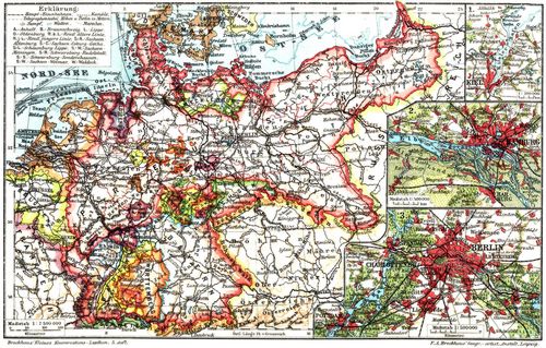 Deutsches Reich. I. (Karten)