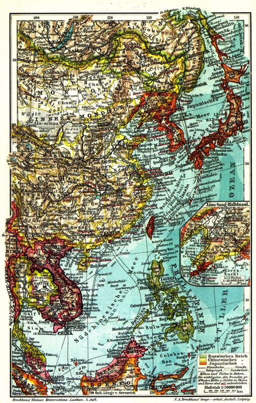 Ostasien I. (Karten)
