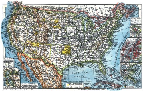 Vereinigte Staaten von Amerika I. (Karten)