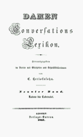 Damen Conversations Lexikon, Band 9. [o.O.] 1837