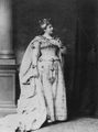 Albert, Joseph: Die Schauspielerin Therese Krone als Königin