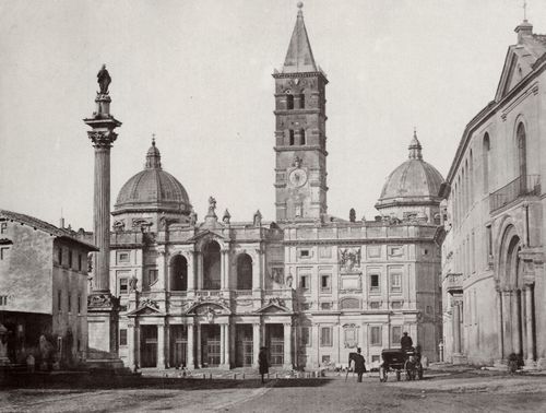 Altobelli und Molins: Die Piazza S. Maria Maggiore mit einem Photographen