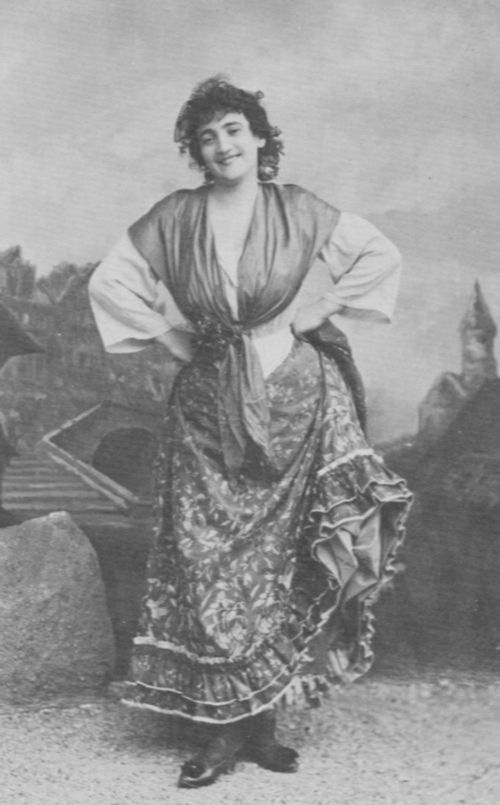 Atelier Nadar: Emma Calv (1858-1942), Sngerin, in »Carmen«