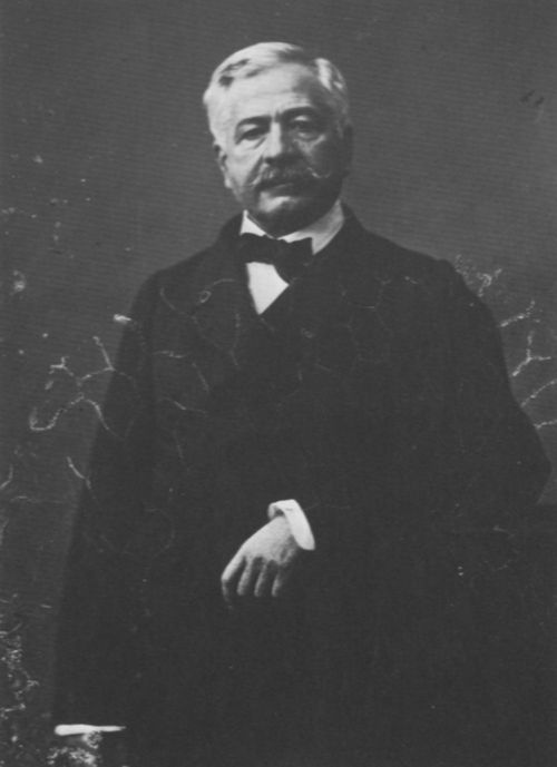 Atelier Nadar: Ferdinand de Lesseps (1805-1894), Ingenieur und Diplomat; Erbauer des Suez-Kanals