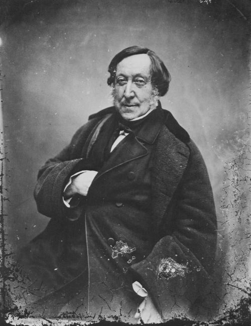 Tournachon, Gaspard-Flix: Gioacchino Rossini (1792-1868)