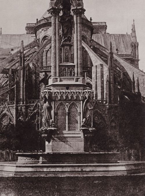 Bayard, Hippolyte: Brunnen am Square Notre-Dame