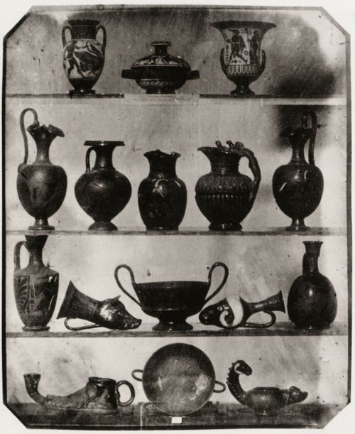 Belitski, Ludwig: 16 Antike griechische Vasen, Lampen und andere Gefe aus gebranntem Ton mit Malerei. 1-3 Naturgrsse, Liegnitz