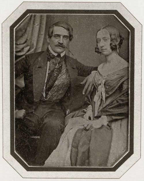 Biow, Hermann: Oswald Ludwig T. Sack mit seiner Frau Mathilde F., geboren Cords