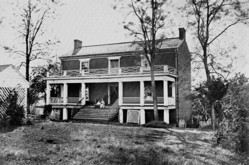 Brady, Mathew B.: Das McLean Haus, in dem General Lee sich ergab