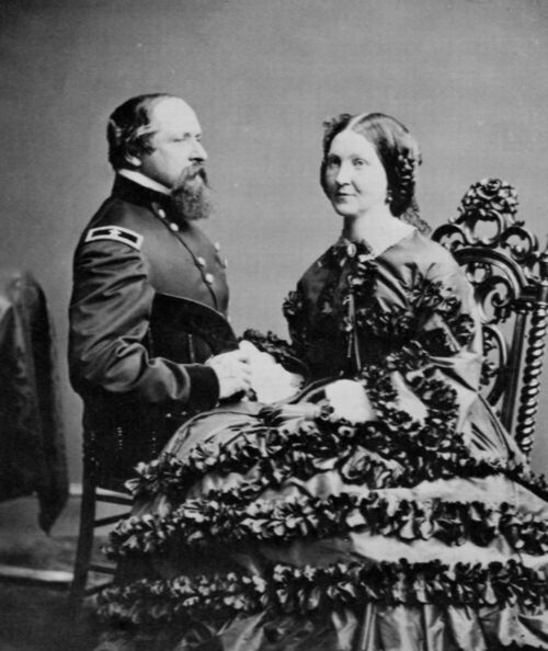 Brady, Mathew B.: General James B. und Mrs. Ricketts