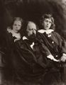 Cameron, Julia Margaret: Alfred Lord Tennyson und seine zwei Shne, Lionel und Hallam