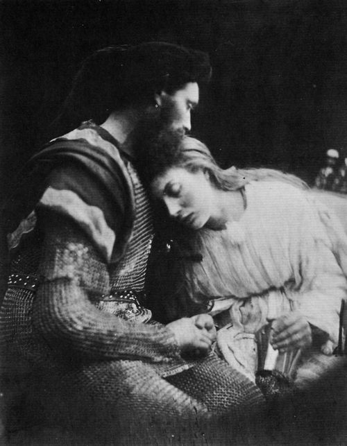 Cameron, Julia Margaret: Das Gemlde von Sir Lancelot und Knigin Guinevere