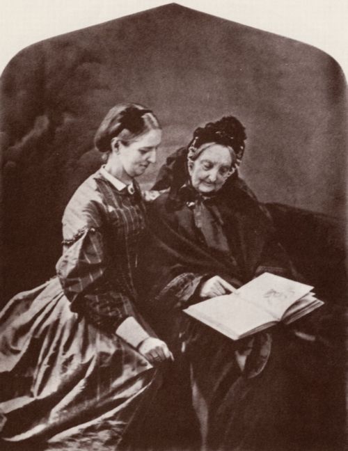 Carrol, Lewis: Frau Yonge und ihre Tochter Charlotte