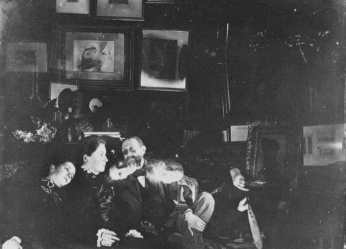 Degas, Antoine: Jules Taschereau, Mathilde Niaudet, Henriette Taschereau, Jeanne Niaudet, Madame Alfred Niaudet