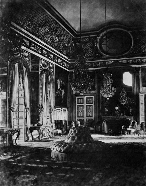 Disdri, Andr Adolphe Eugne: Spielsaal im Schloss Versailles