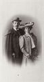 Dmitriev, Maksim Petrovič: Vera F. Komissarževskaja mit ihrem Bruder, dem Regisseur F. Komissarževskij. Nišni Novgorod