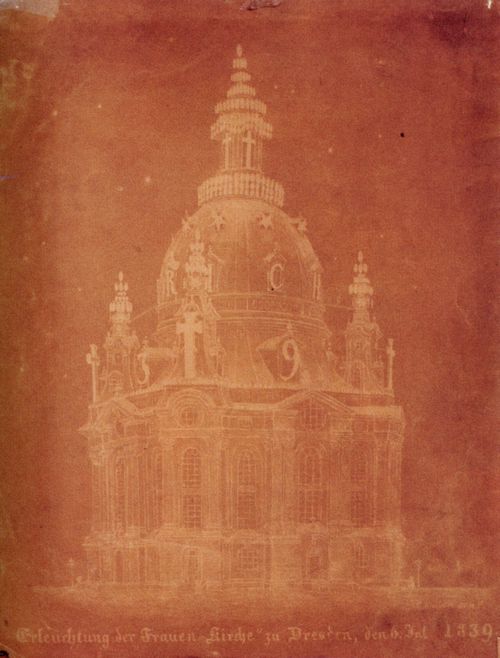 Enslen, Johann Carl: Die Frauenkirche in Dresden