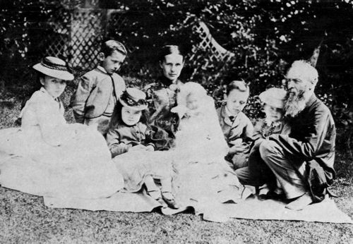 Frith, Francis: Francis Frith mit der Familie