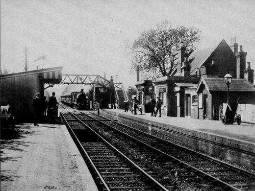 Frith, Francis: Milford Bahnhof