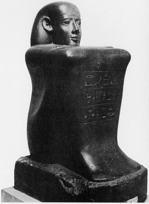 Gebrder Alinari: gyptische Skulptur im Louvre