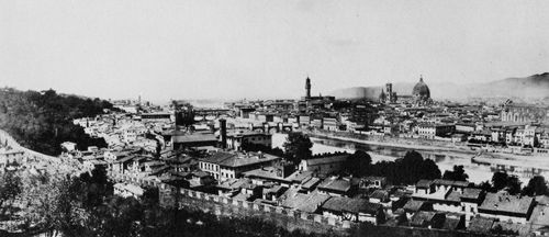 Gebrder Alinari: Blick auf Florenz vom Michelangeloplatz aus betrachtet