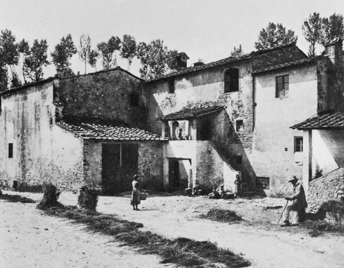 Gebrder Alinari: Bauernhaus, Chianti