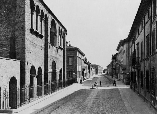 Gebrder Alinari: Der Corso Garibaldi in Ravenna