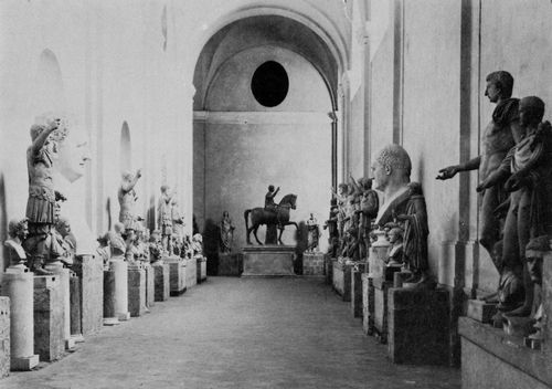 Gebrder Alinari: Galerie der Kaiser im Nationalmuseum Napoli